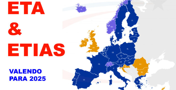 As novas autorizações de viagem para o Reino Unido e União Europeia