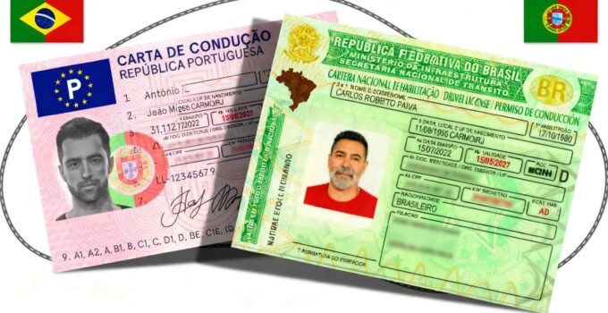 CNH brasileira em Portugal: regras para dirigir carros e motos sem PID 1